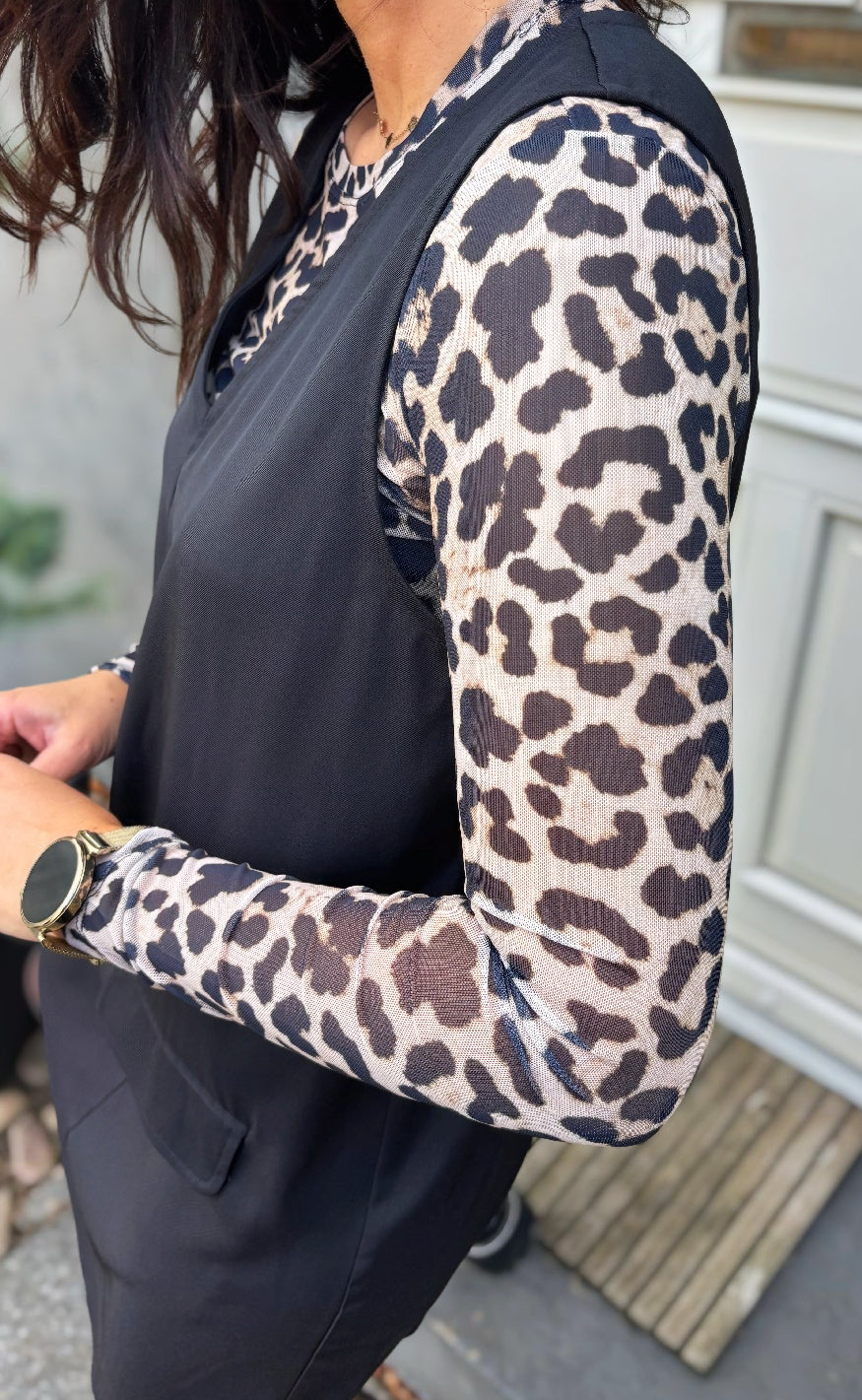 Hype the Detail Bluse - Mesh 14 - 56
