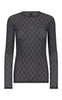 Hype the Detail Bluse - Mesh 14 - Grey