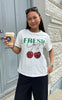 Say INA Copenhagen T-Shirt - Sofia - Fresh Cherry