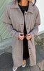 Say INA Copenhagen Frakke - Vienna - Off White / Brown
