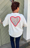 Say INA Copenhagen T-shirt - Heart - Off White