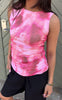 Say INA Copenhagen Top - Sophia Mesh - Blurred Pink