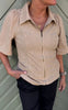 Say INA Copenhagen Bluse - Nora - Beige Corduroy