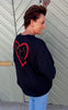 Say INA Copenhagen T-shirt - Heart - Black