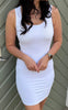 Say INA Copenhagen Kjole - Jasmin Slip - White