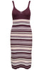 JDY Kjole - Tropical - Fig/Chalk Pink/Birch