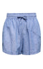 JDY Shorts - Mila Linen - Star Sapphire/Cloud Dancer.