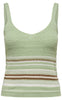 JDY Top - Tropical - Smoke Green/Toasted Coconut/Birch