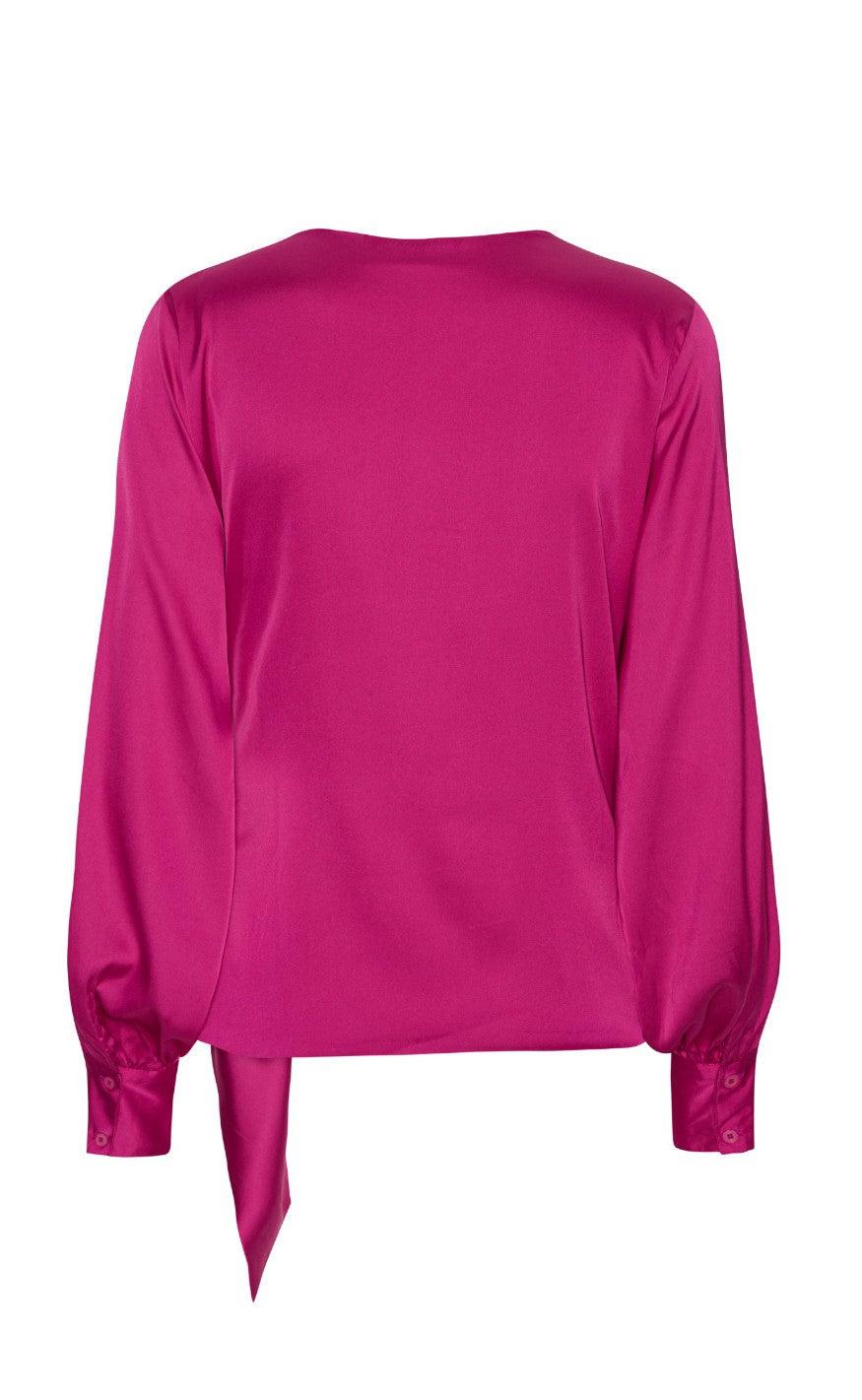 Karmamia Copenhagen Bluse - Ines - Rose Violet