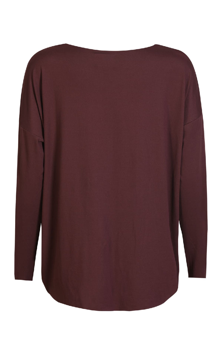Liberte Bluse - Alma - Bordeaux
