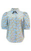 Liberte Bluse - Flora SS - Cute Bow Blue