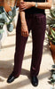 Liberte Bukser - Alma Wide - Bordeaux