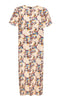 Liberte Kjole - Alma - Vanilla MultiColour Paisley