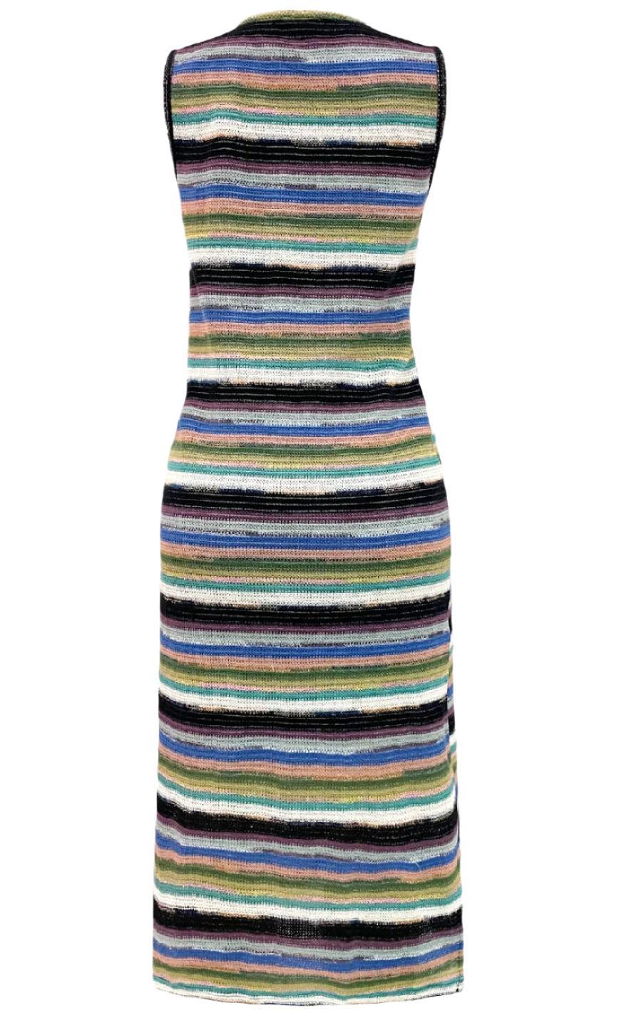Liberte Kjole - Bia - Blurred Multi Stripe