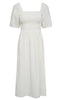 Liberte Kjole - Line - White