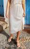 Liberte Nederdel - Paige - Creme Sequins