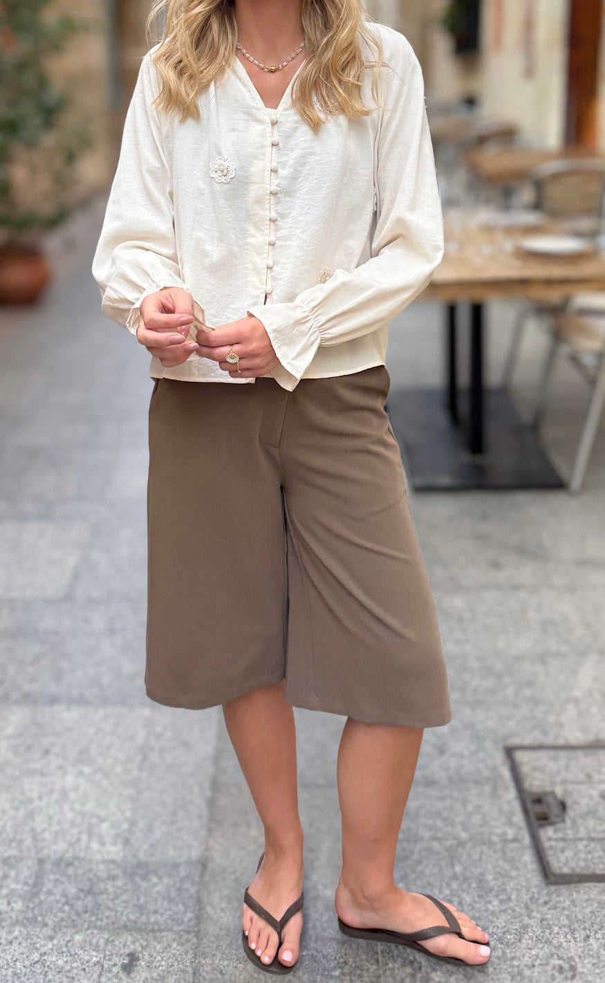 Liberte Shorts - Freddy Long - Nougat Brown