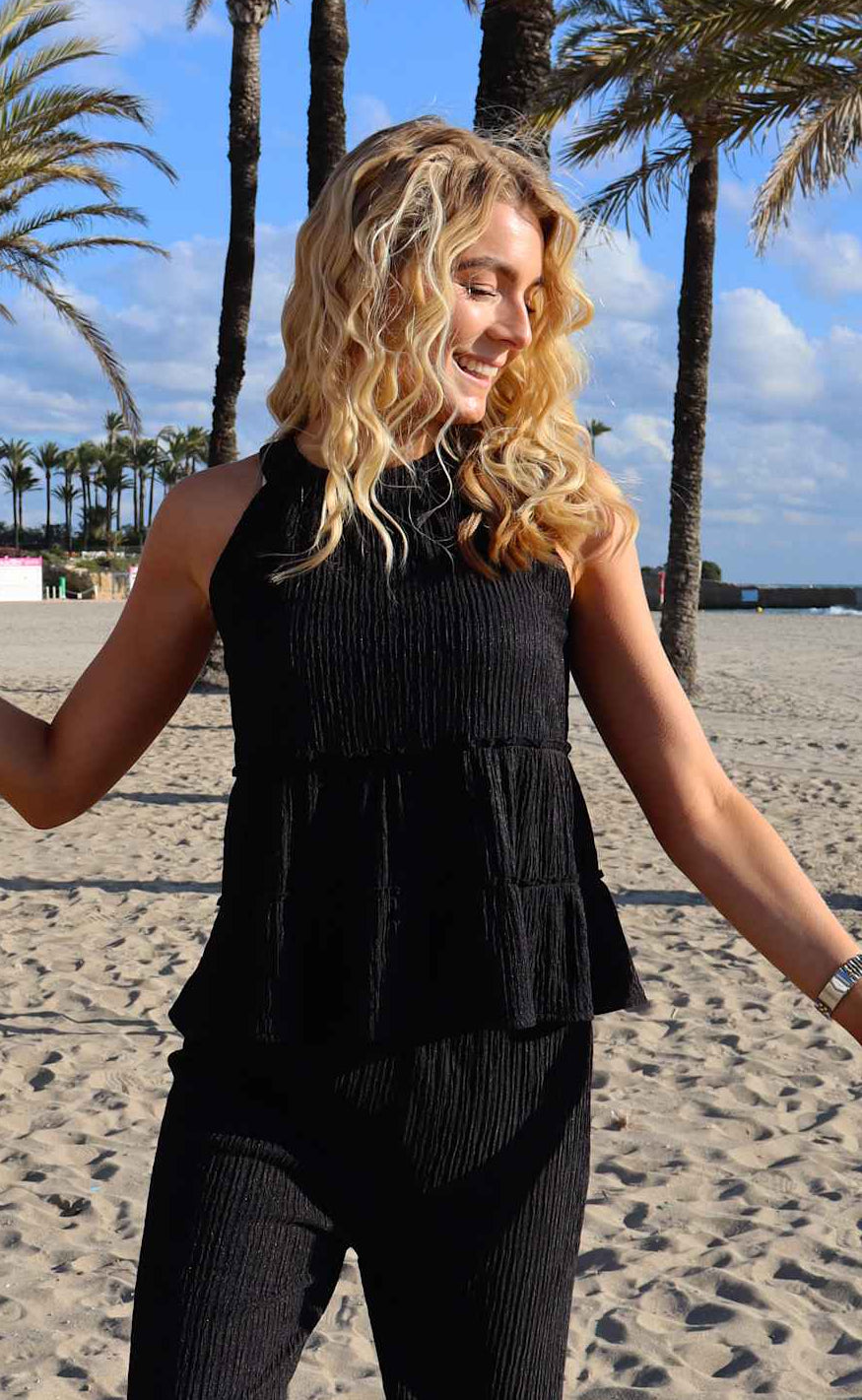 Liberte Top - Anni - Black