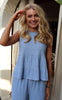 Liberte Top - Anni - Dusty Blue