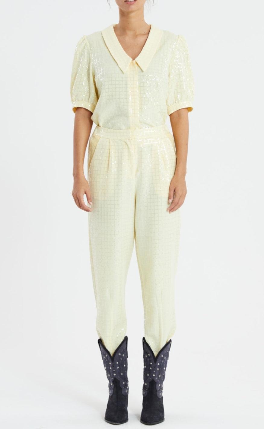 Lollys Laundry Bukser - Maisie - Yellow
