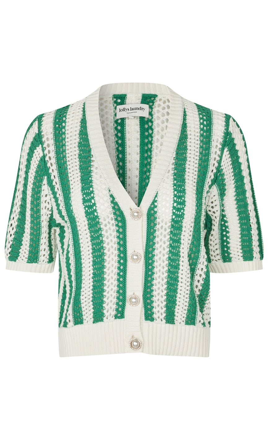 Lollys Laundry Cardigan - Siva - Green