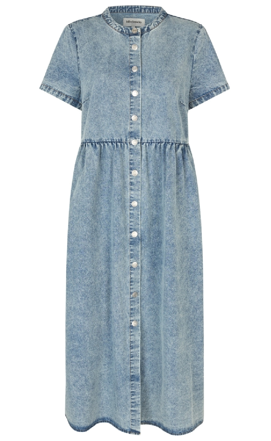 Lollys Laundry Kjole - Aliya - Washed Denim
