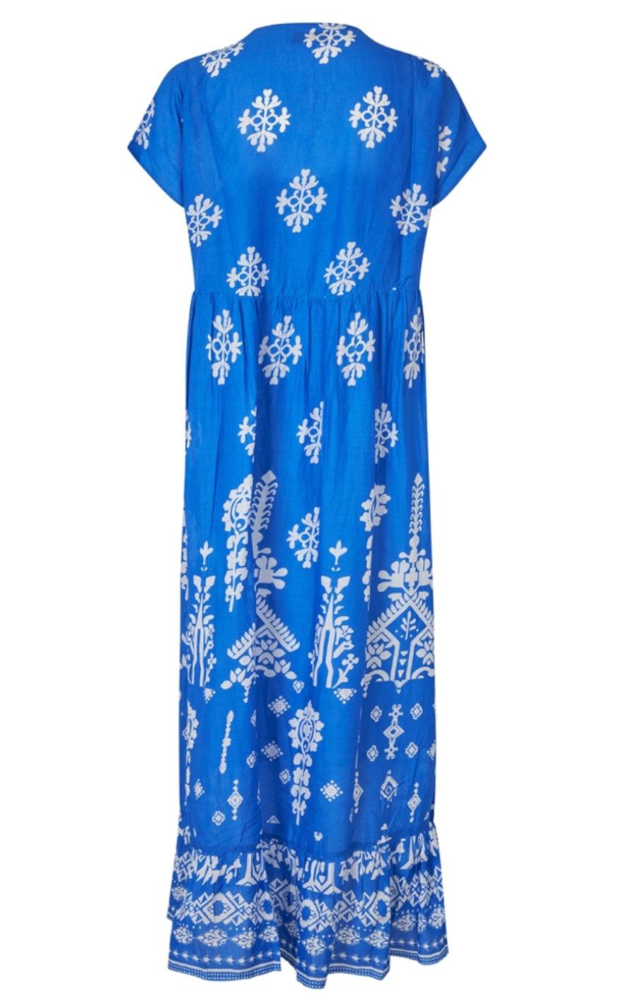 Lollys Laundry Kjole - Mackay - Blue
