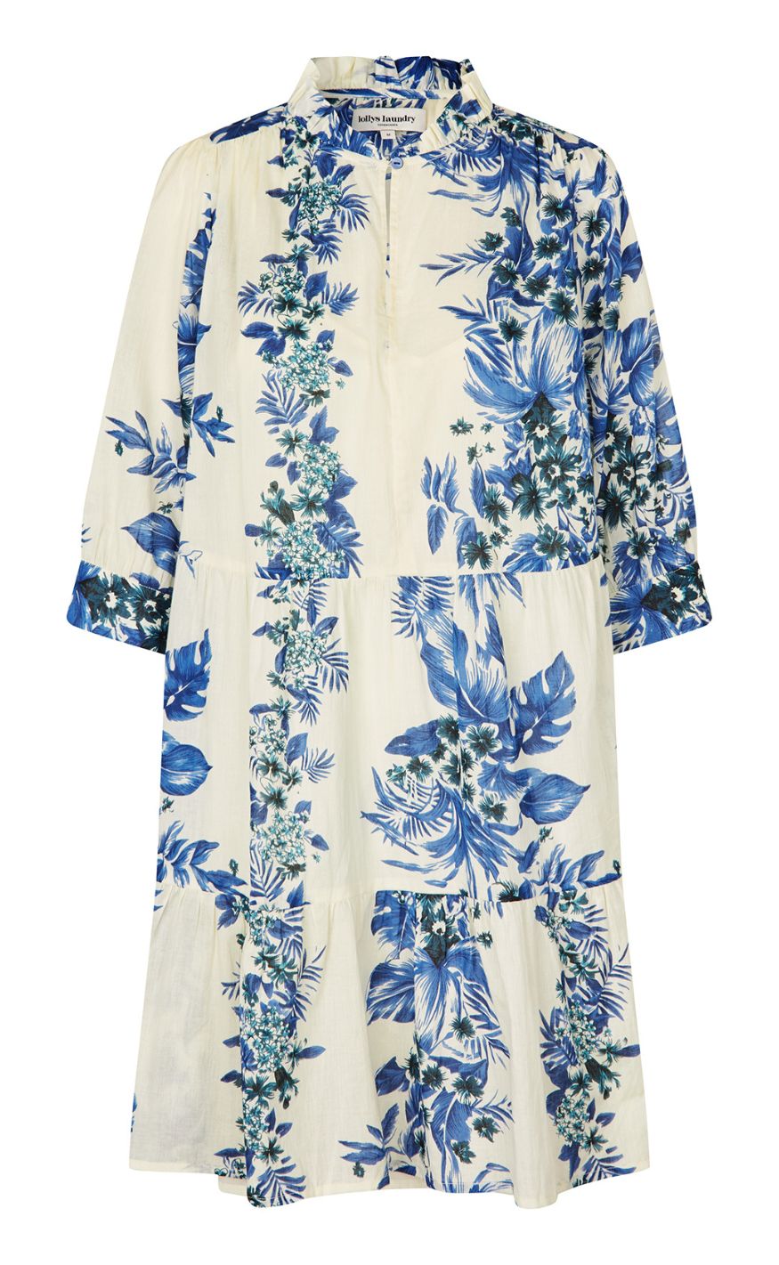 Lollys Laundry Kjole - Sabine - Blue