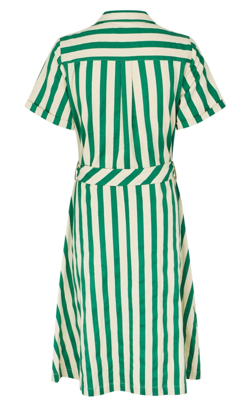 Lollys Laundry Kjole - Tulle Midi - Green