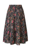 Lollys Laundry Nederdel - Morning LL Midi - Flower Print