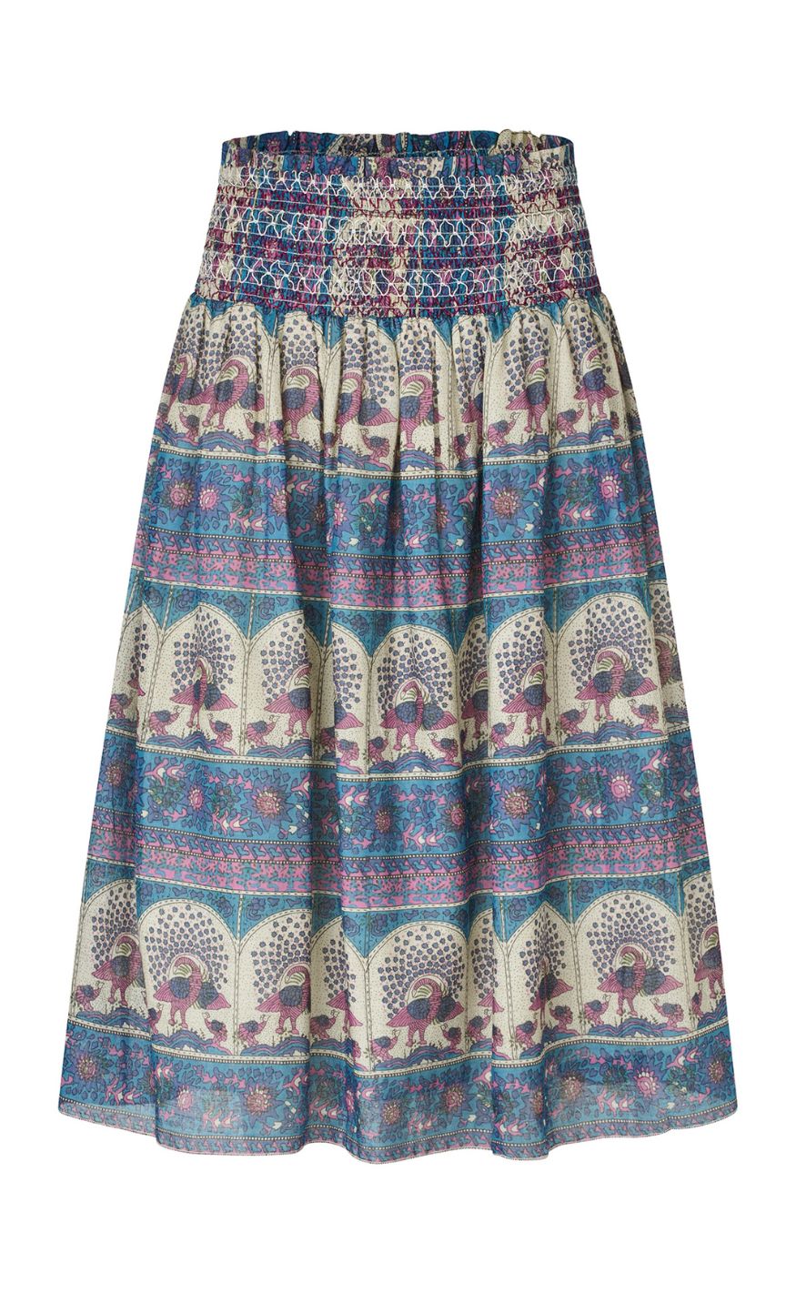Lollys Laundry Nederdel - Myra Short - Blue