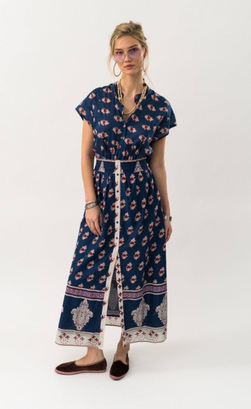 Lollys Laundry Nederdel - Rio - Dark Blue