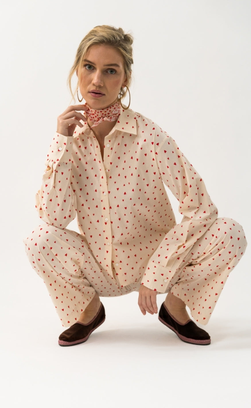 Lollys Laundry Skjorte - Bleeker - Red