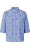 Lollys Laundry Skjorte - Bono LL - Light Blue