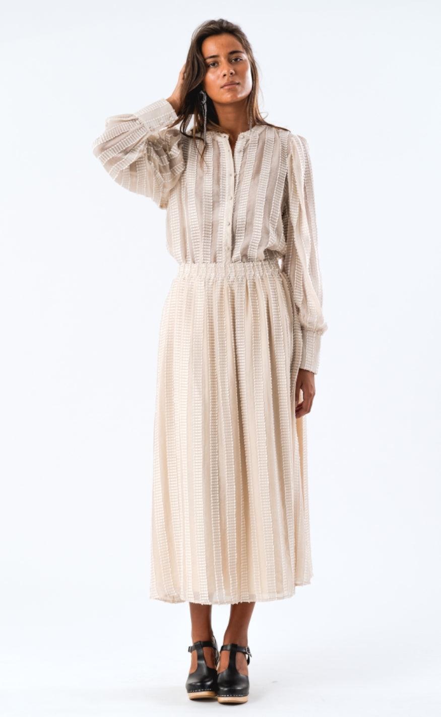 Lollys Laundry Skjorte - Rora - Creme