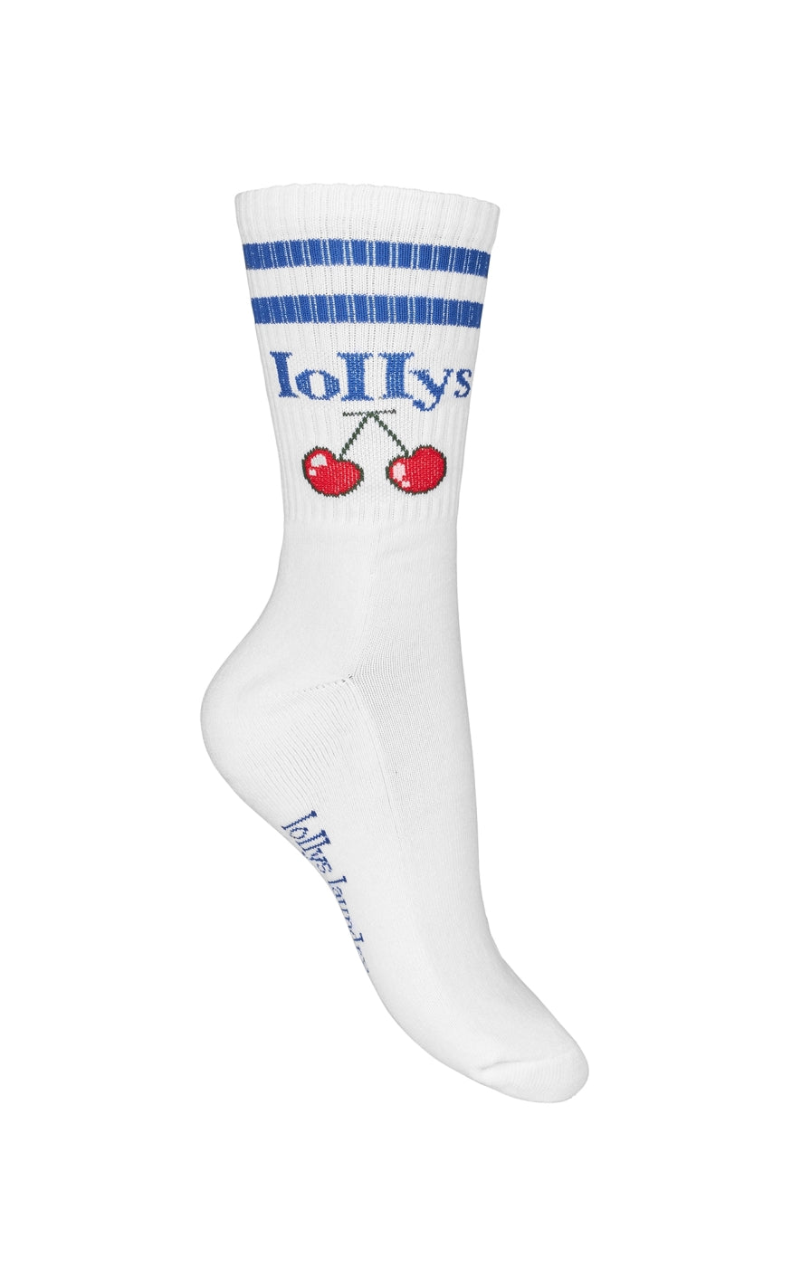 Lollys Laundry Strømper - Revel - Neon Blue