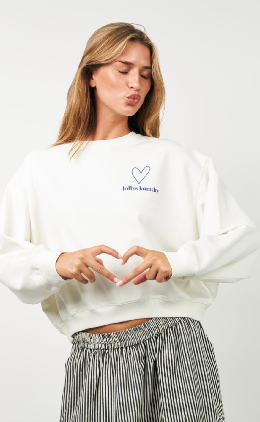 Lollys Laundry Sweatshirt - Sydney - Royal Blue