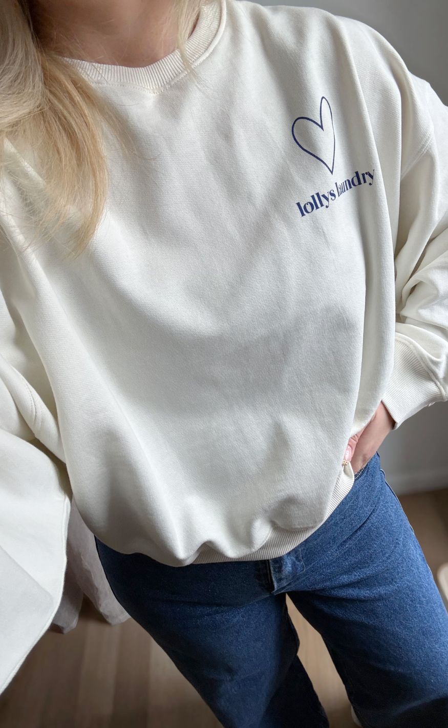 Lollys Laundry Sweatshirt - Sydney - Royal Blue
