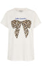 Lollys Laundry T-shirt - Roma Bow - White
