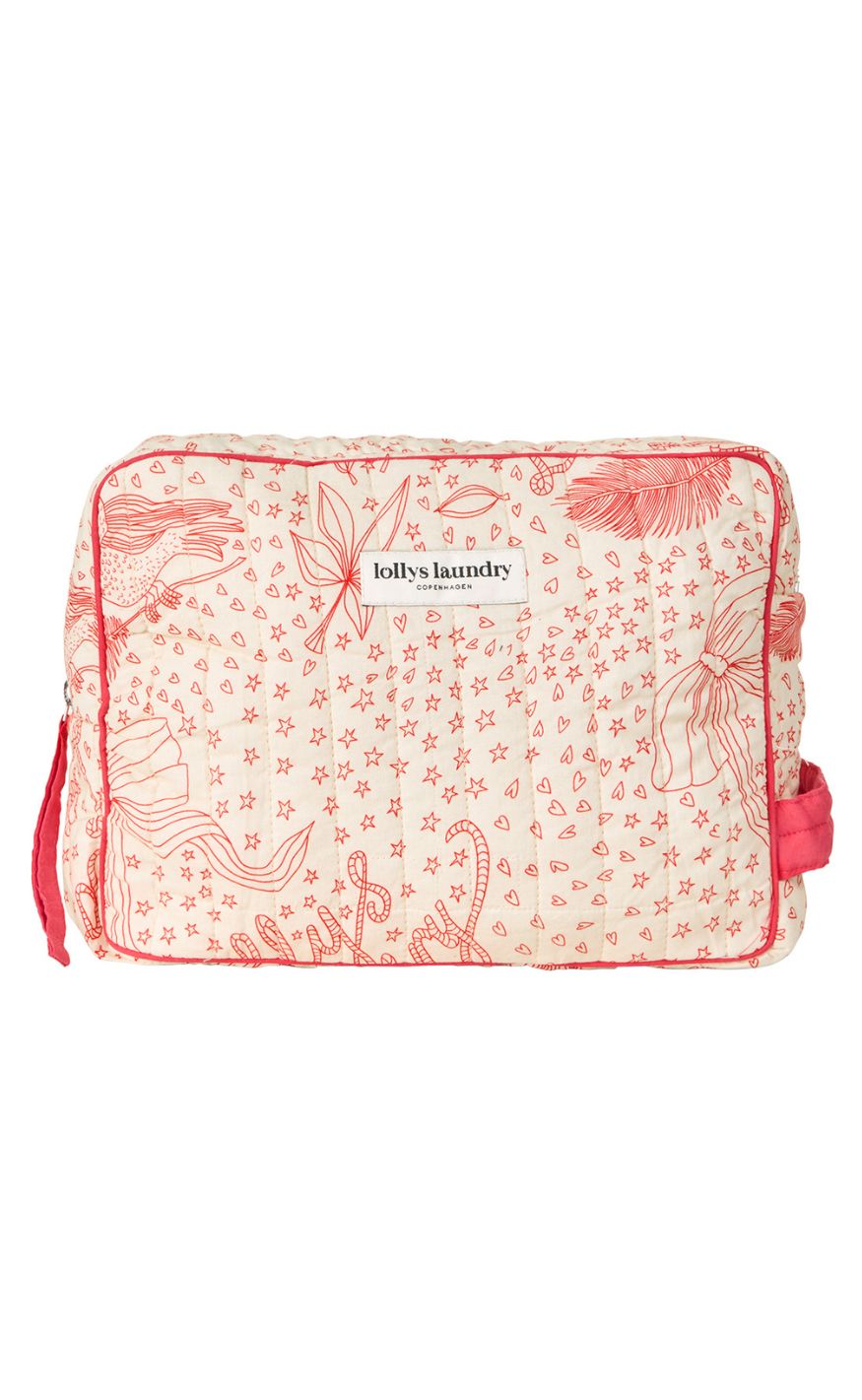 Lollys Laundry Toilettaske - Fern - Red