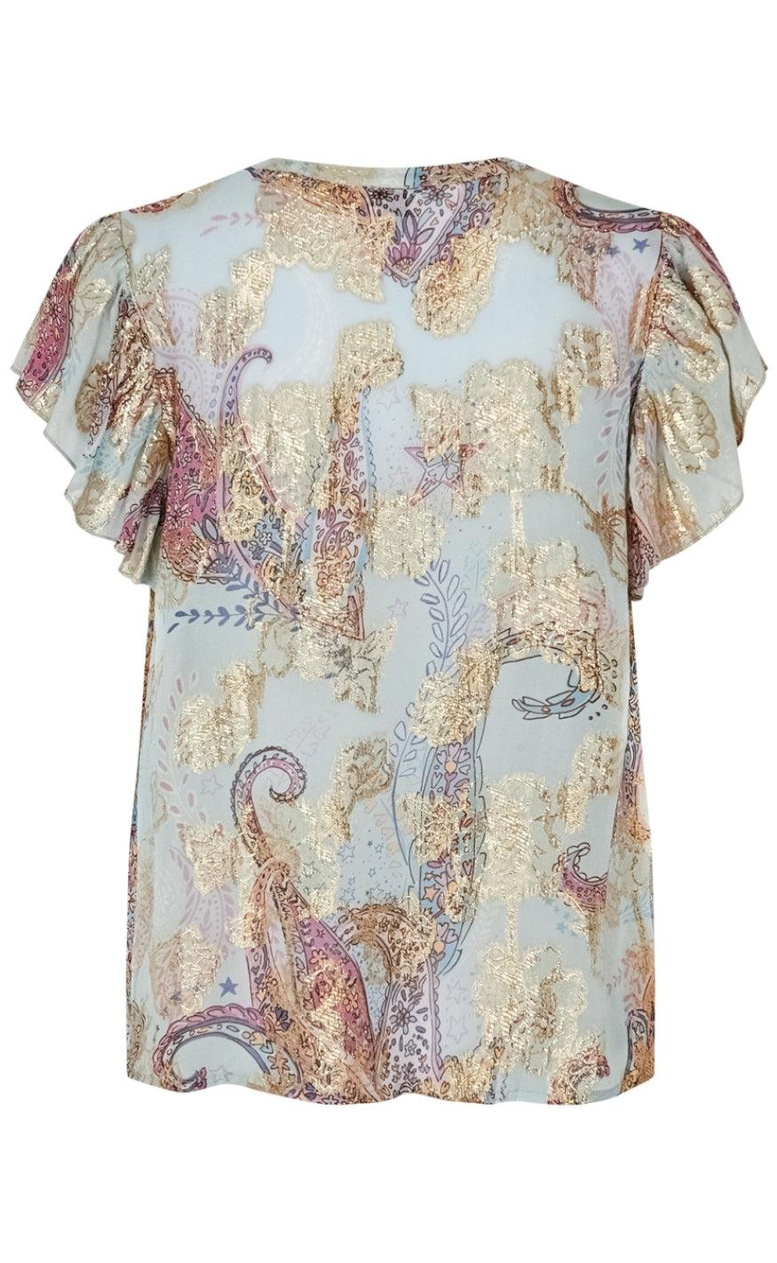 Lollys Laundry Top - Isabel - Light Blue