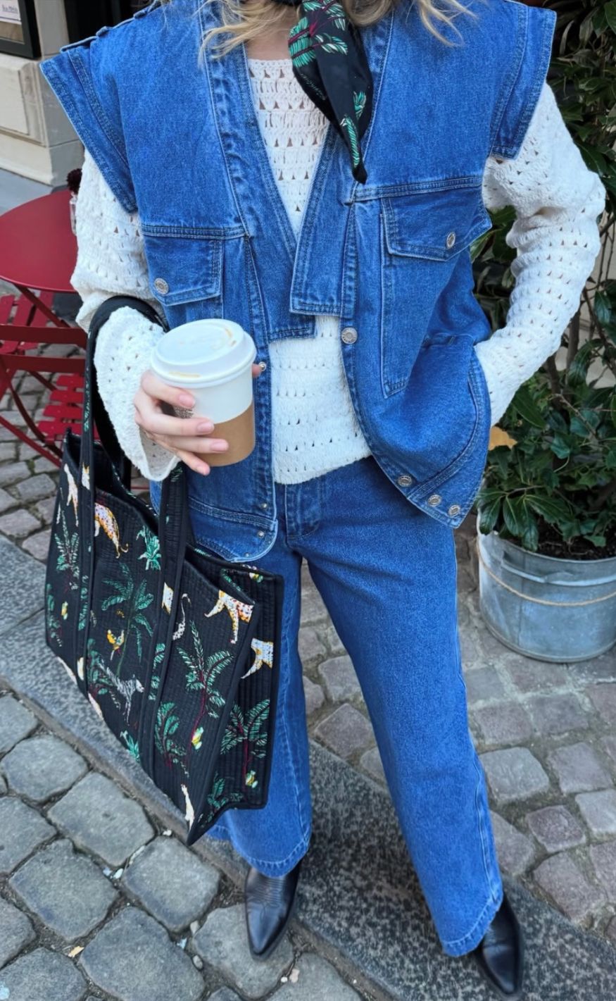 Lollys Laundry Vest - Sam - Blue