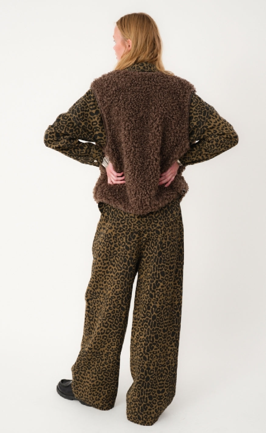 Lollys Laundry Vest - Vada LL - Dark Mokka