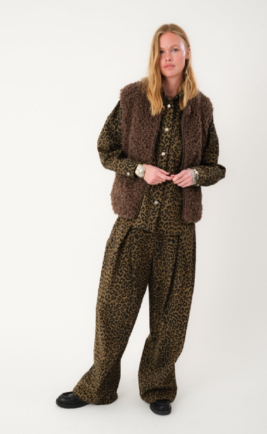 Lollys Laundry Vest - Vada LL - Dark Mokka