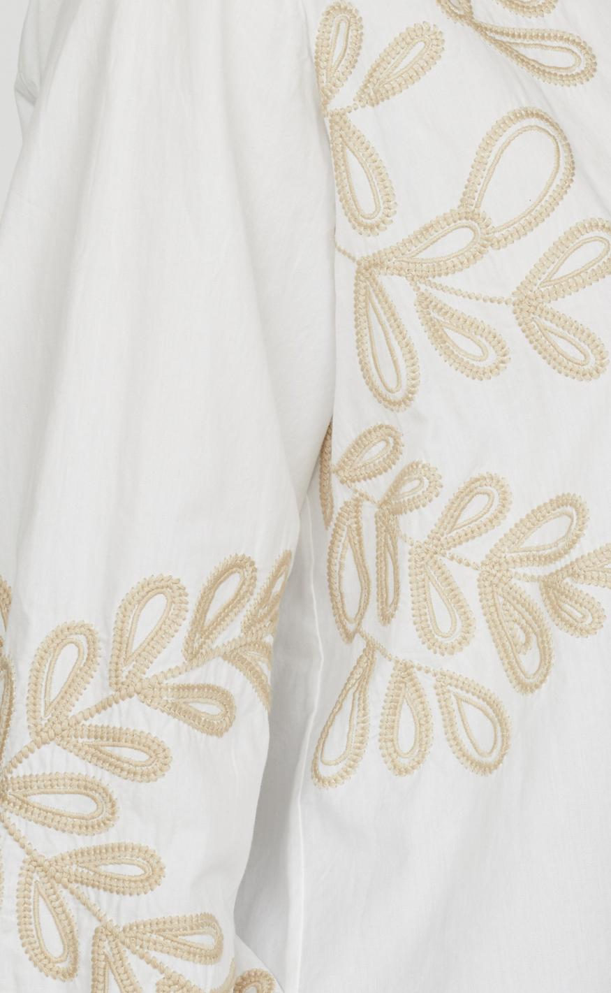 Love & Divine Bluse - Love1142 - White/Sand