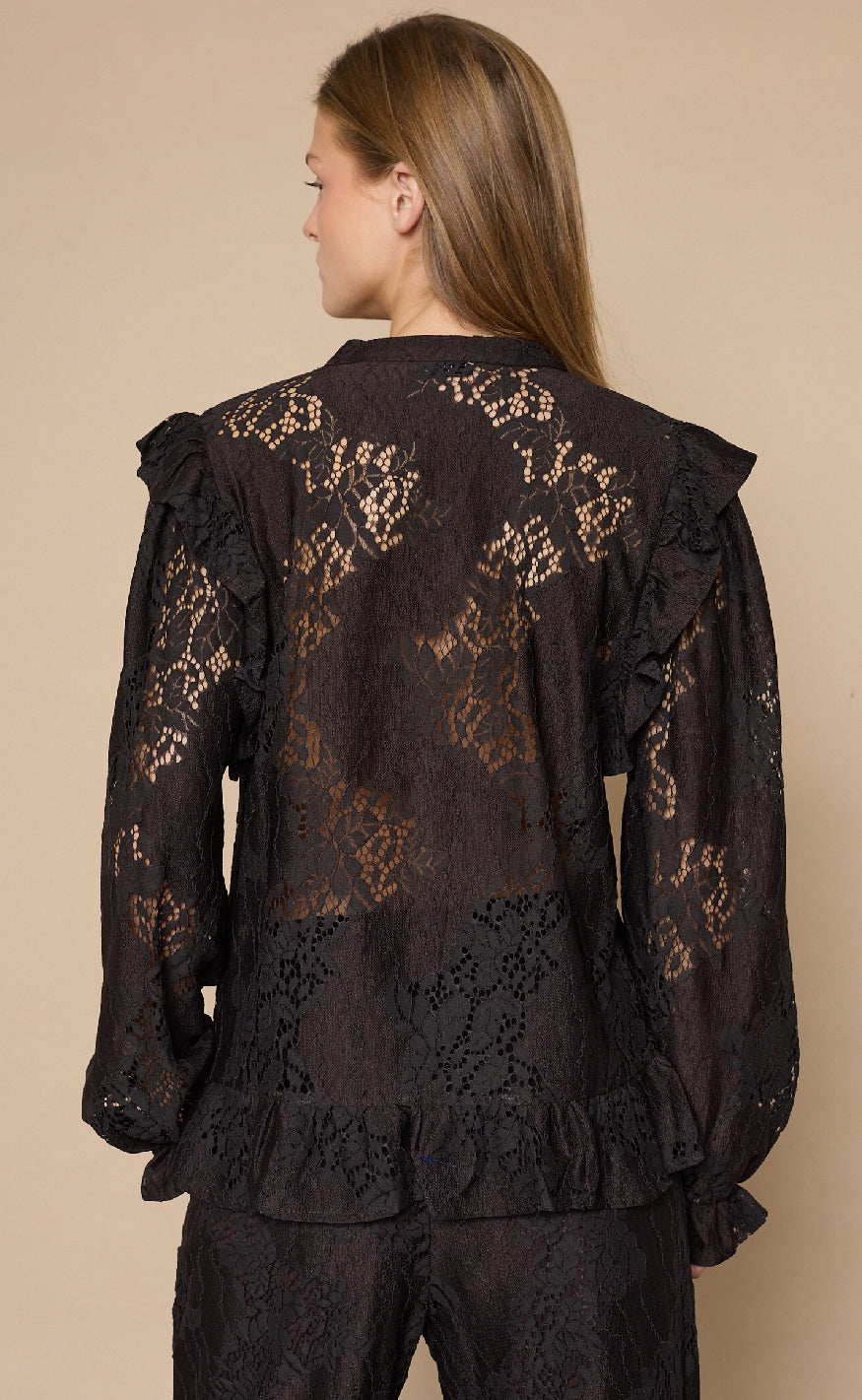Love & Divine Bluse - Love1234-3 - D. Chocolate