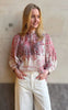 Love & Divine Bluse - Love1578 - Pink Paisley