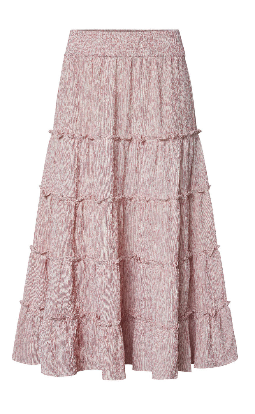 Love & Divine Nederdel - Love1326 - Red/White Stripe