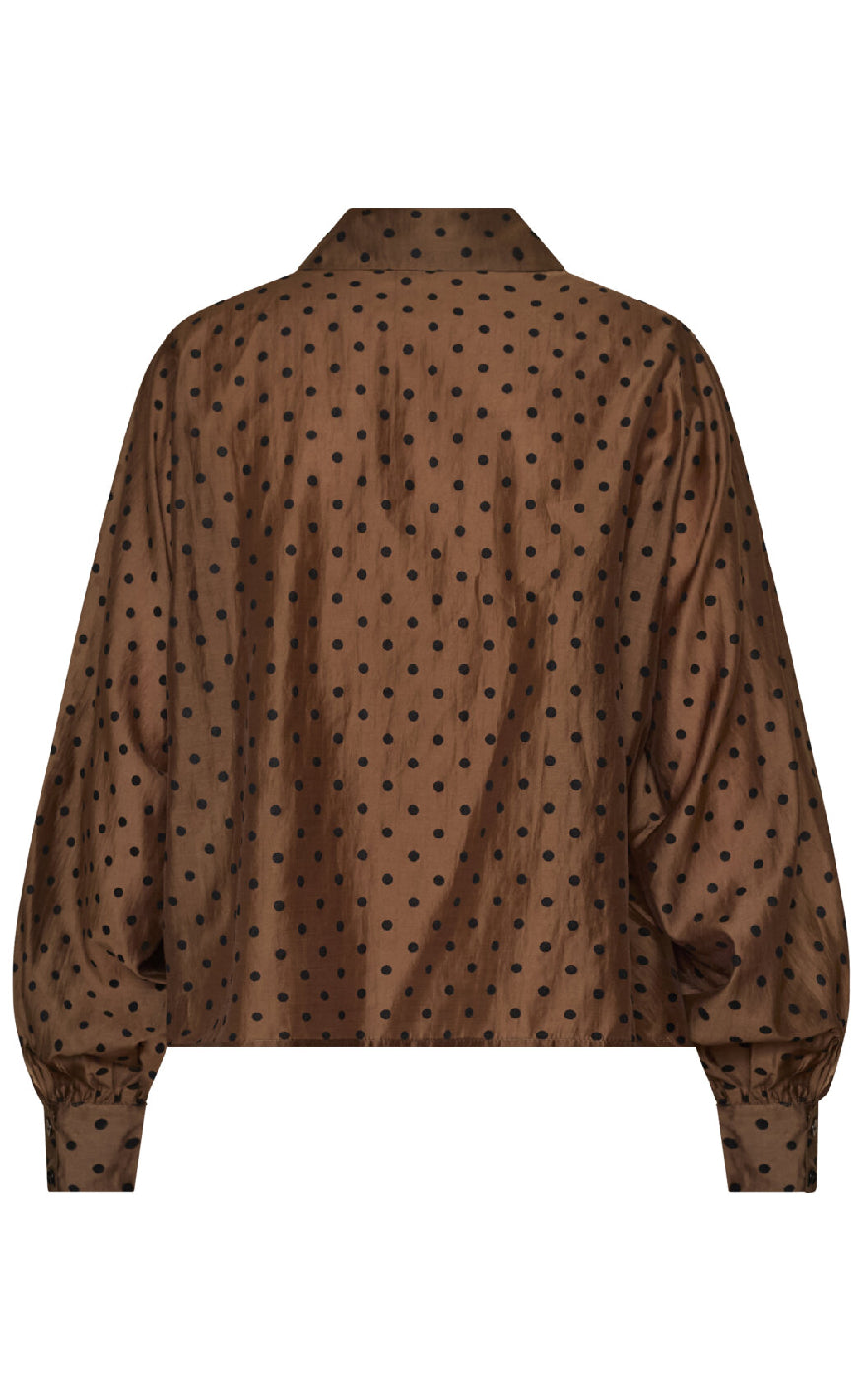 Love & Divine Skjorte - Love1206-2 - Chocolate/Dot