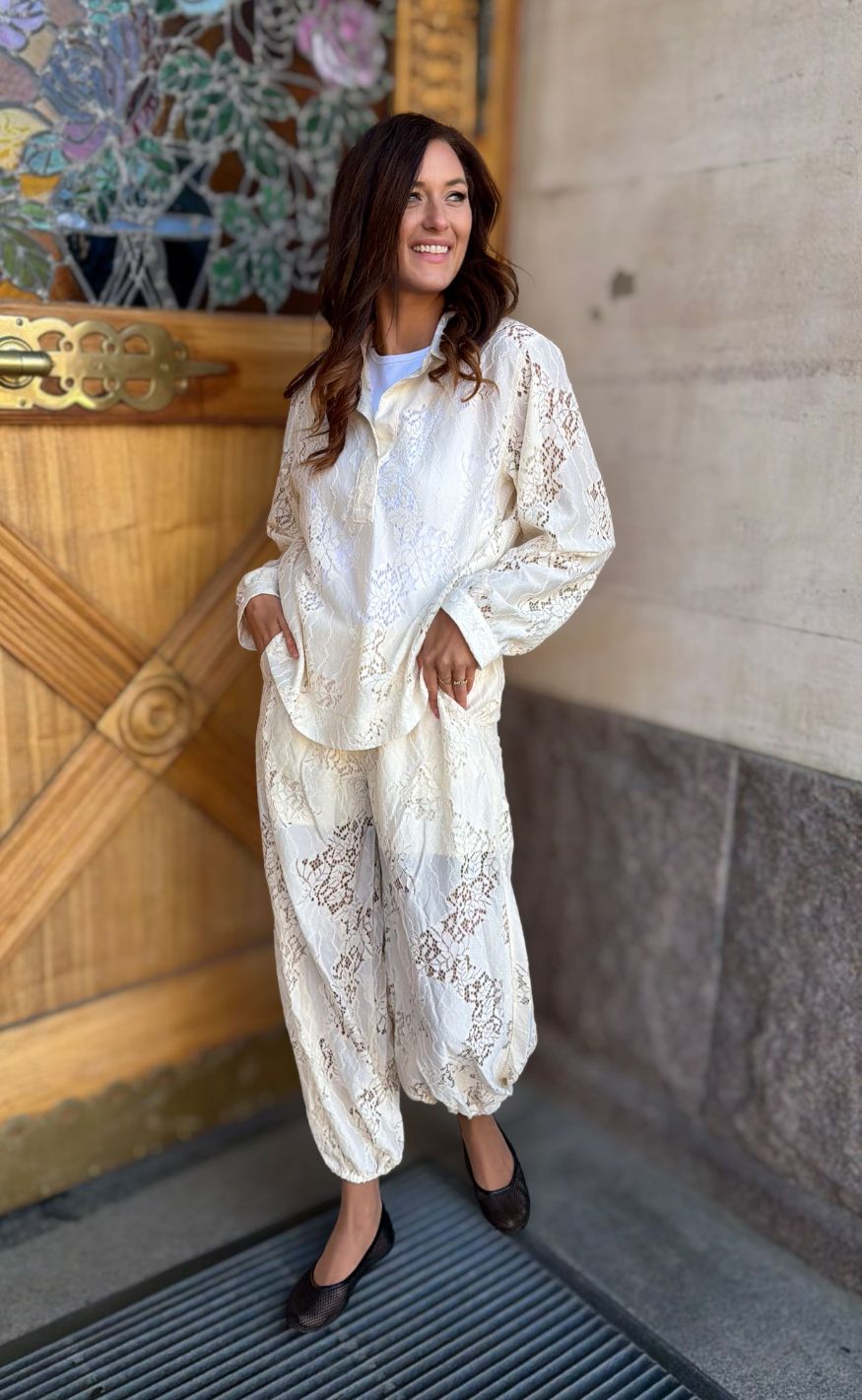 Love & Divine Skjorte - Love1526 - Cream